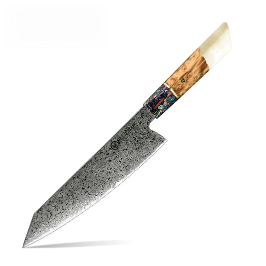 Pro Collection | 8" Bunka Knife - Damascus 9Cr18MoV Steel